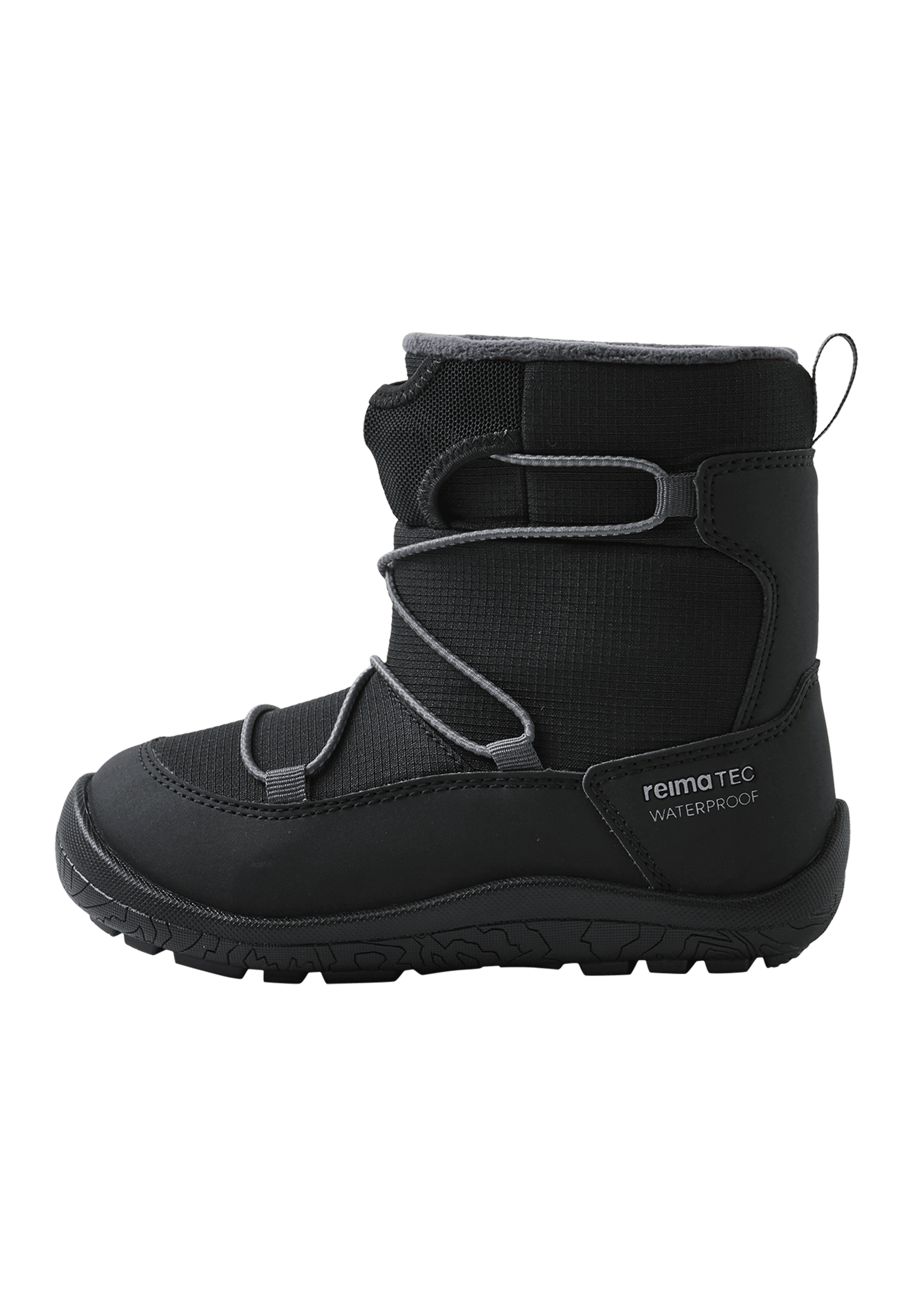 Ensilumi Kids Reimatec Barefoot Winter Boots Black 