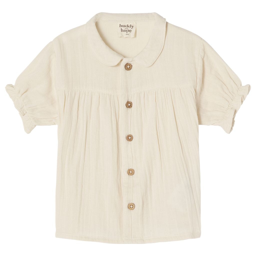 Mira GOTS Blouse Tofu