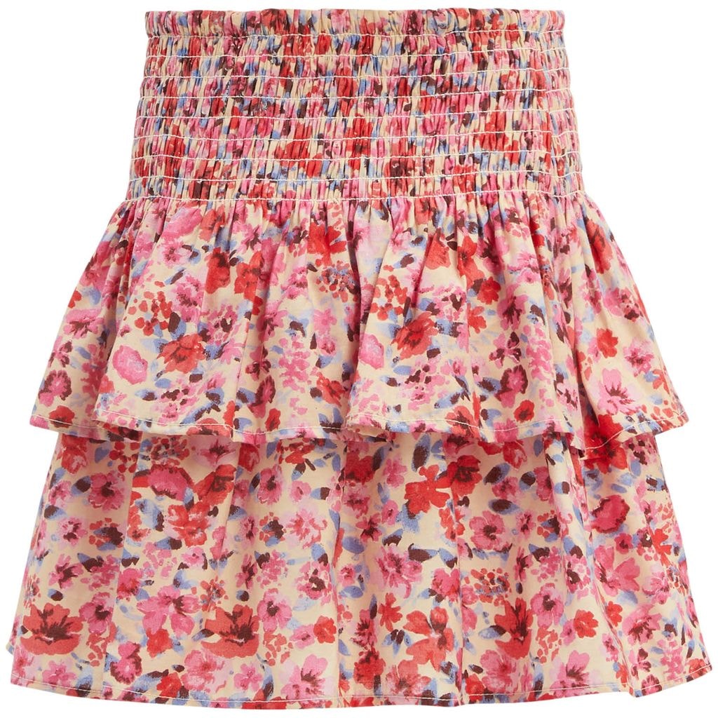 Tabitha Ditsy Floral Skirt Pink