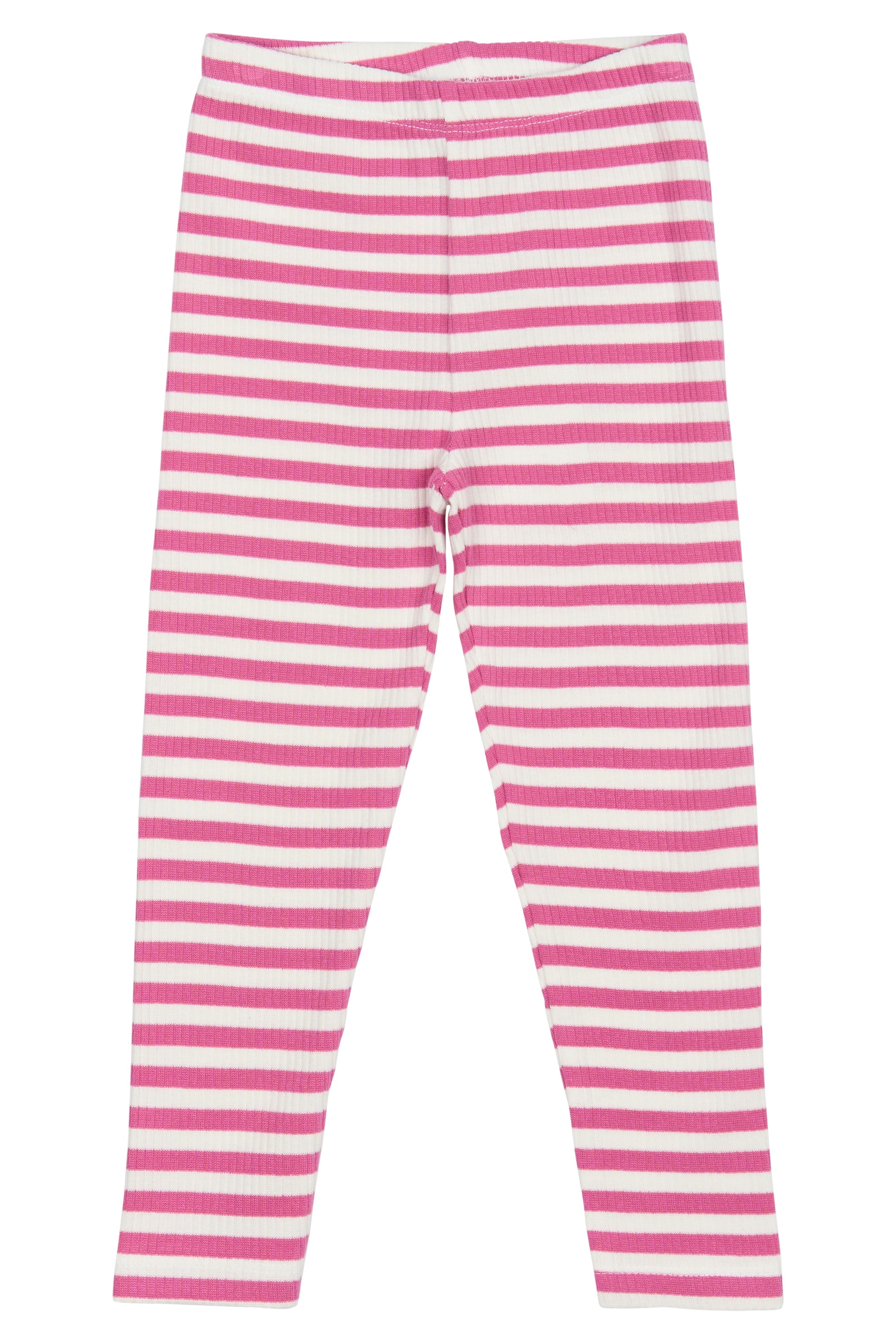 GOTS Fro Leggings I Ribbe Ibis Rose Striped