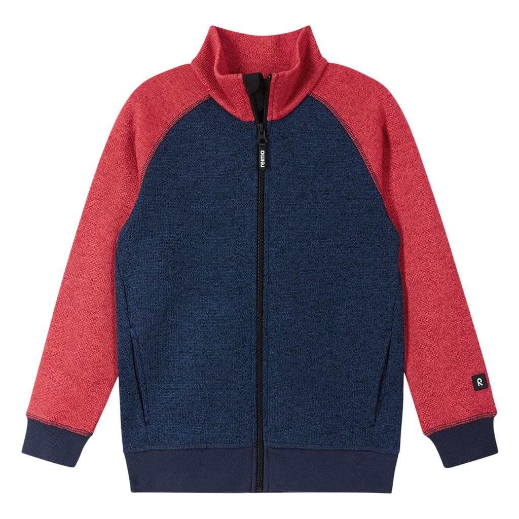 Fleecetröja Neulomus-Jeans blue
