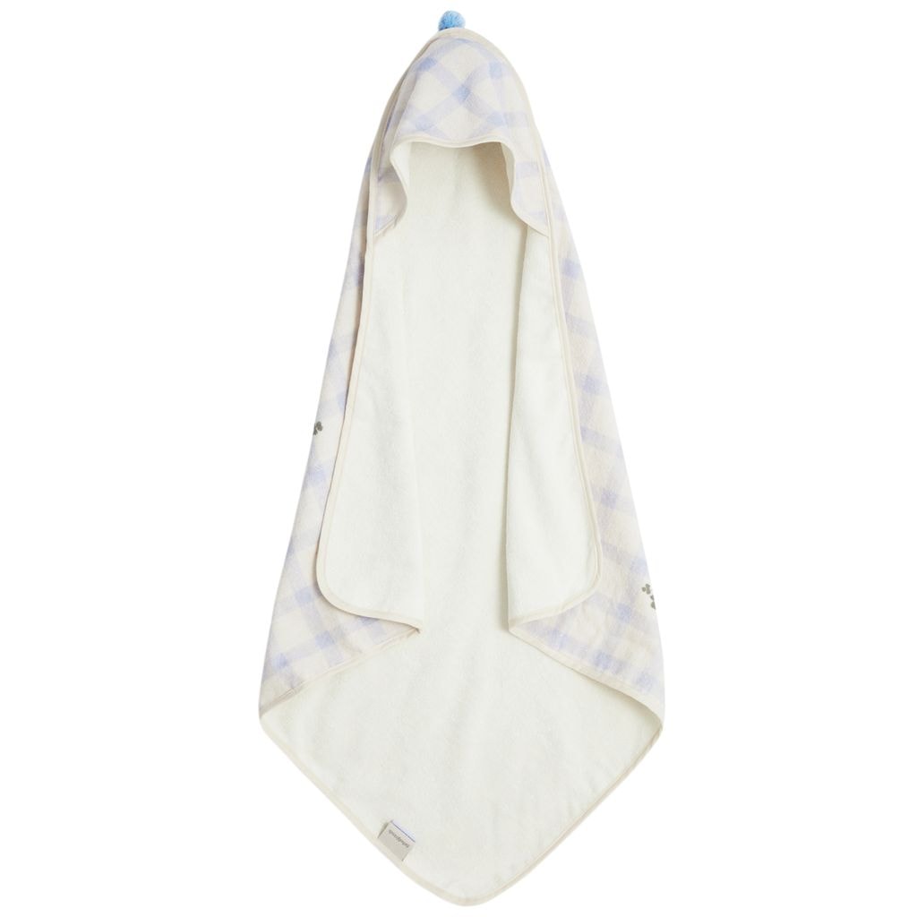 Gingham Hupullinen Pyyhe Sorrel Blue