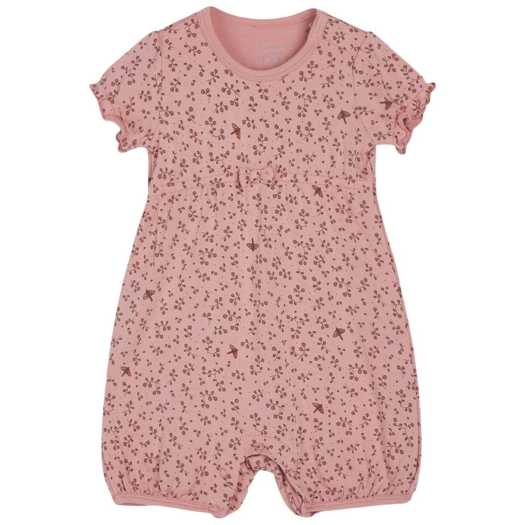 Mulu Mönstrad Romper Desert Red