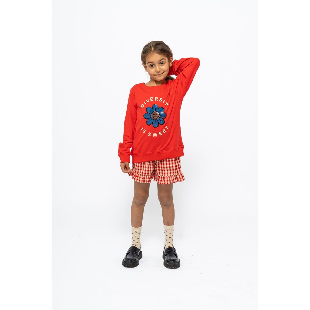 Norna Sweatshirt Poppy Red