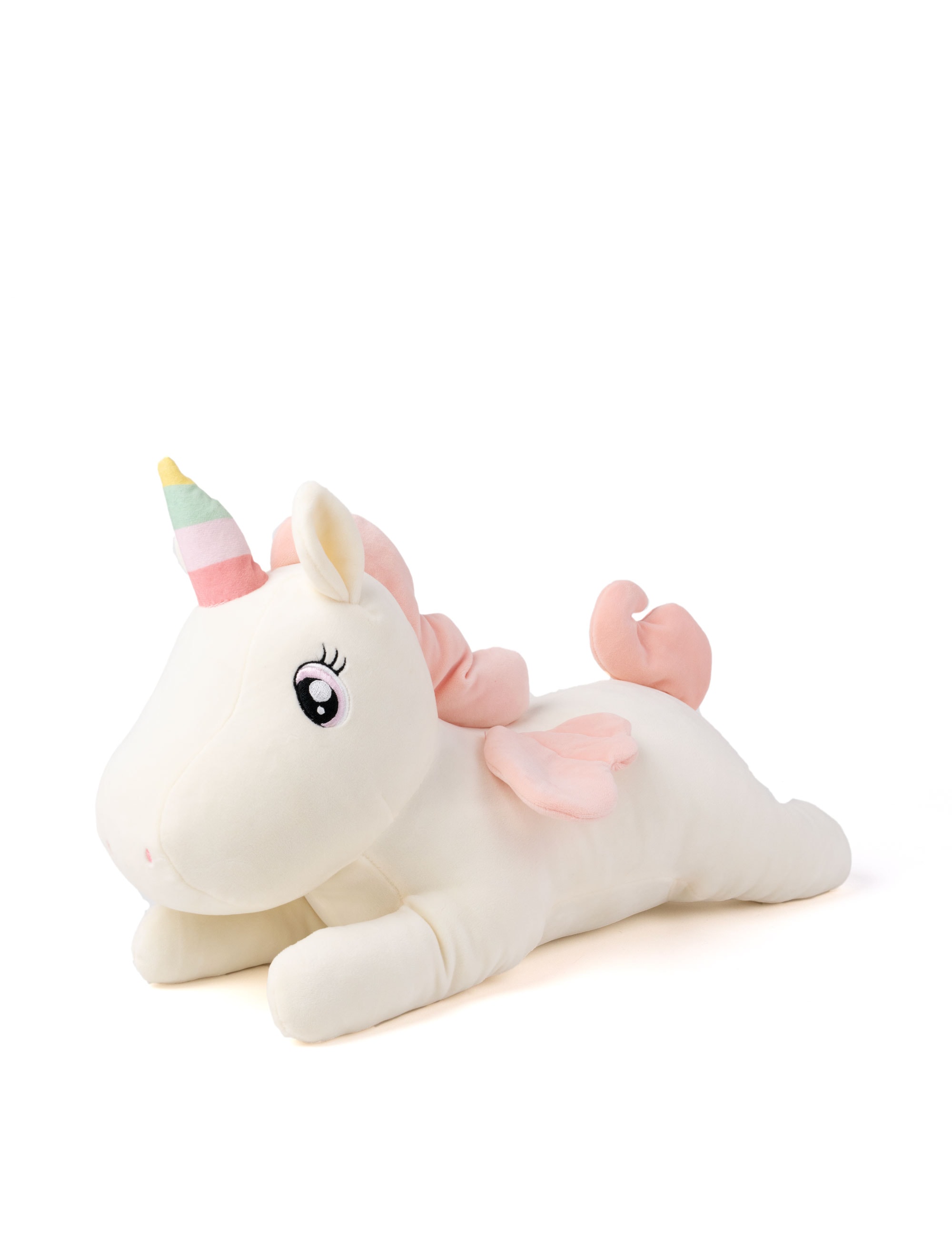 Squeezie Lægger Enhjørning Stor White 