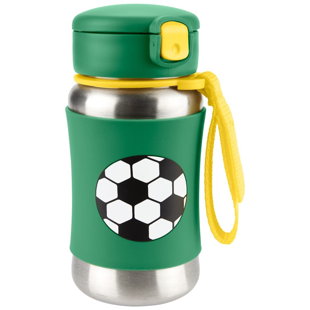 Spark Style Flaska Med Sugrör Soccer