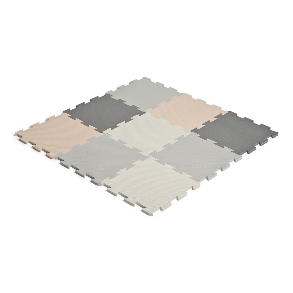Puslespil-legemåtte Dusty Gray