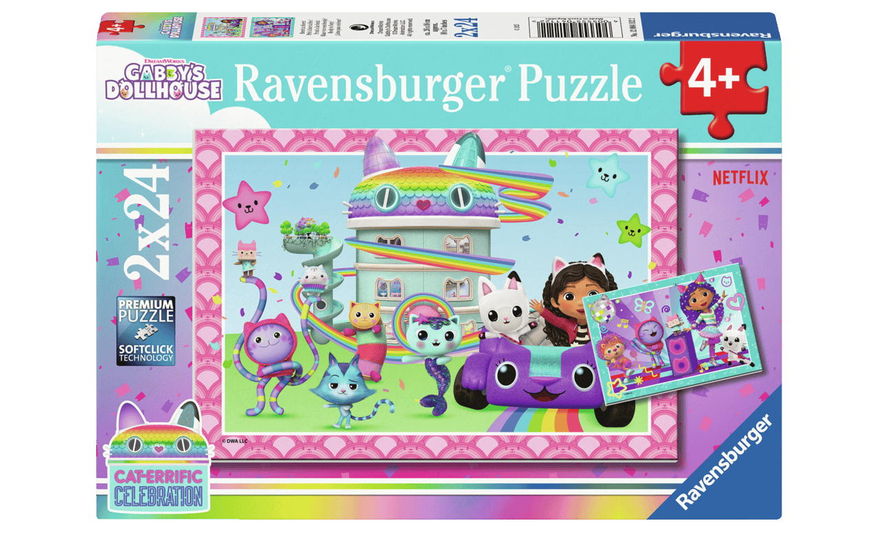 Ravensburger Gabby's Dollhouse 퍼즐 Mix 