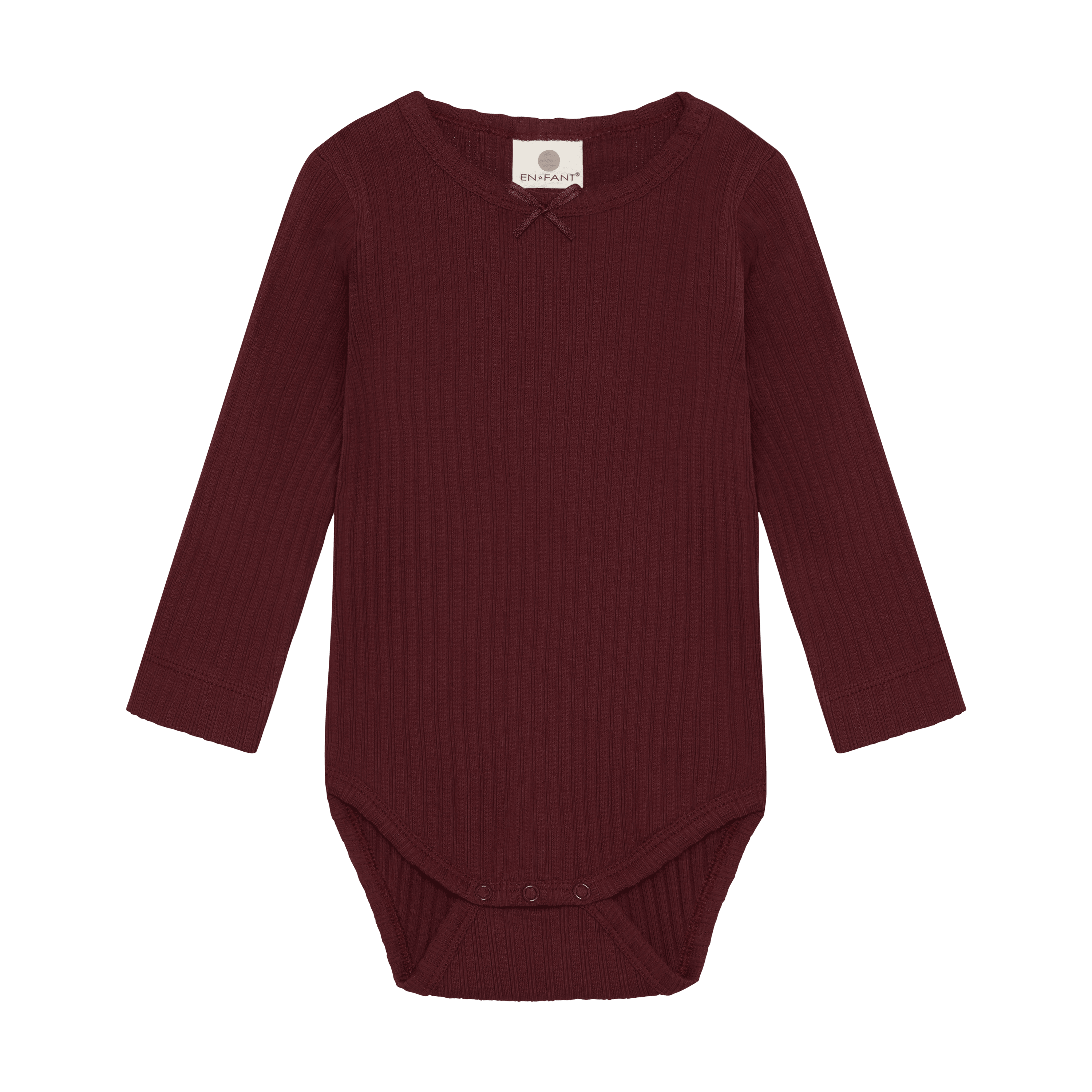 Långärmad Body Burgundy