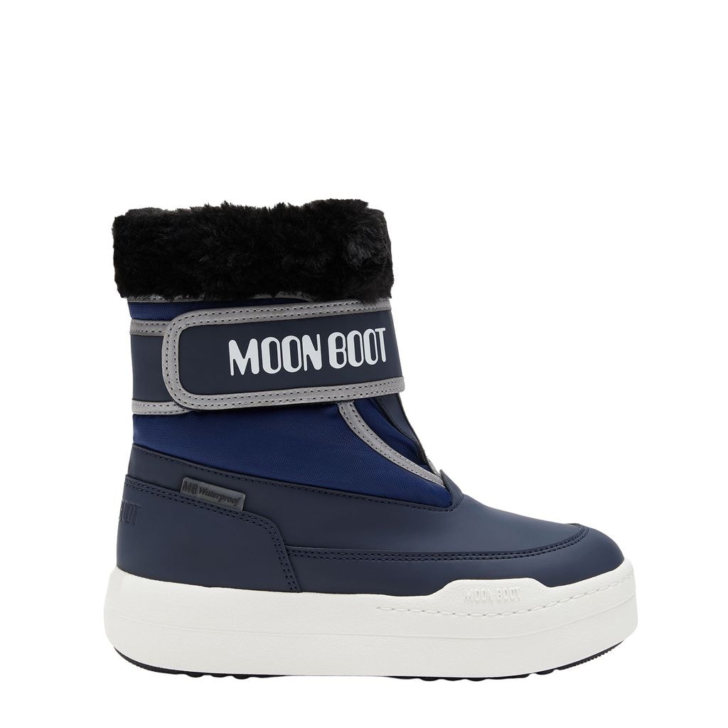 Park Strap Snow Boots Blue