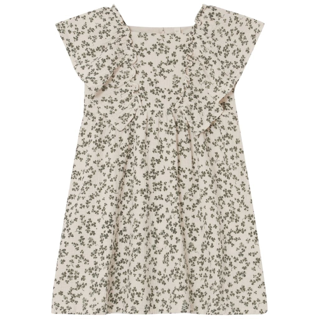 Printed Dress Sorrel Ecru