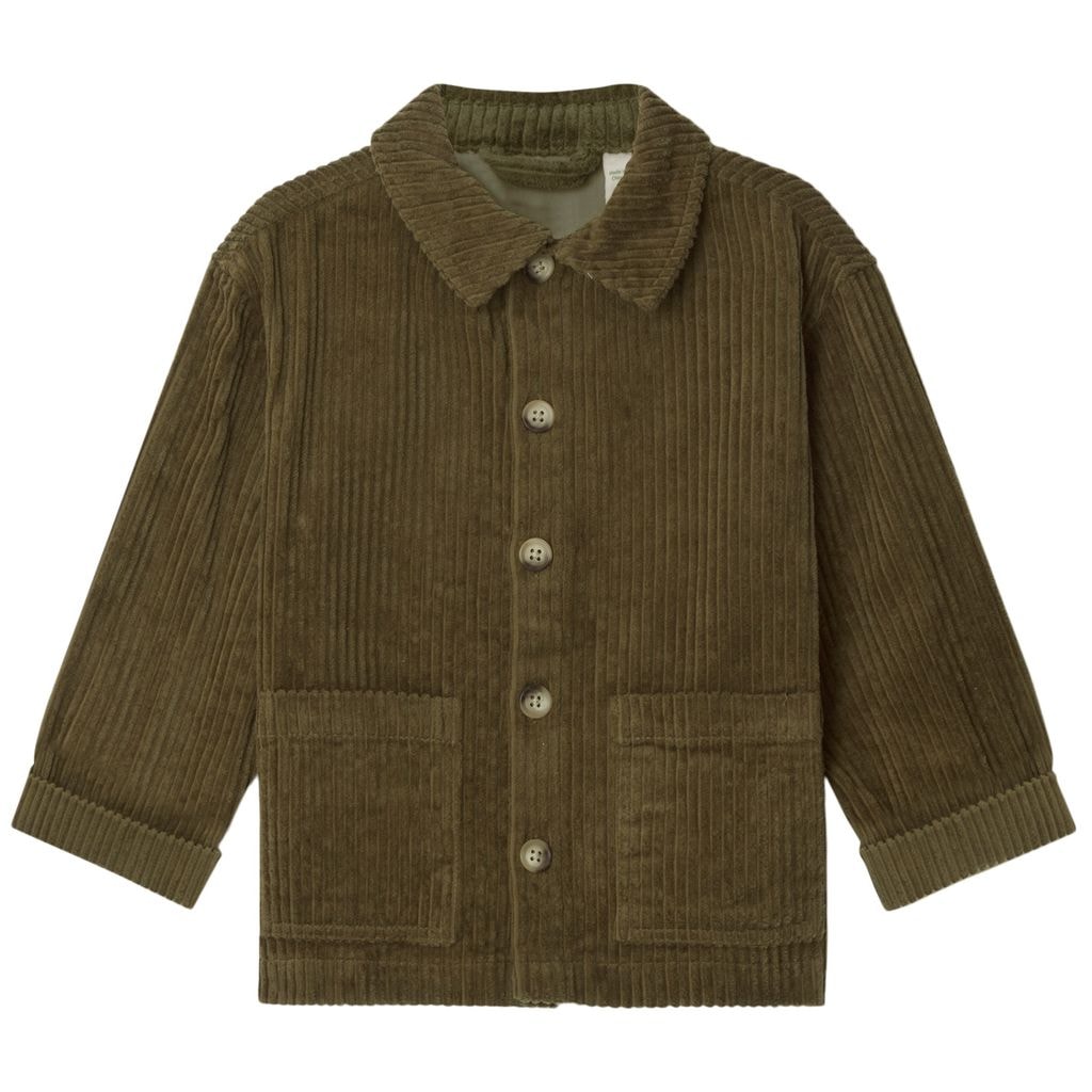 Corduroy Shirt Olive