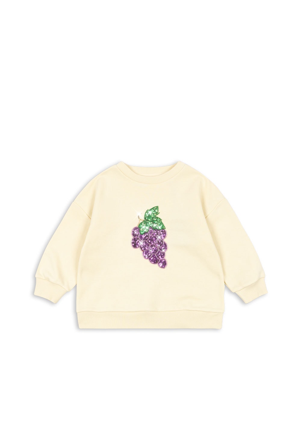 Lou Sweatshirt Med Paljetter Sea Mist 