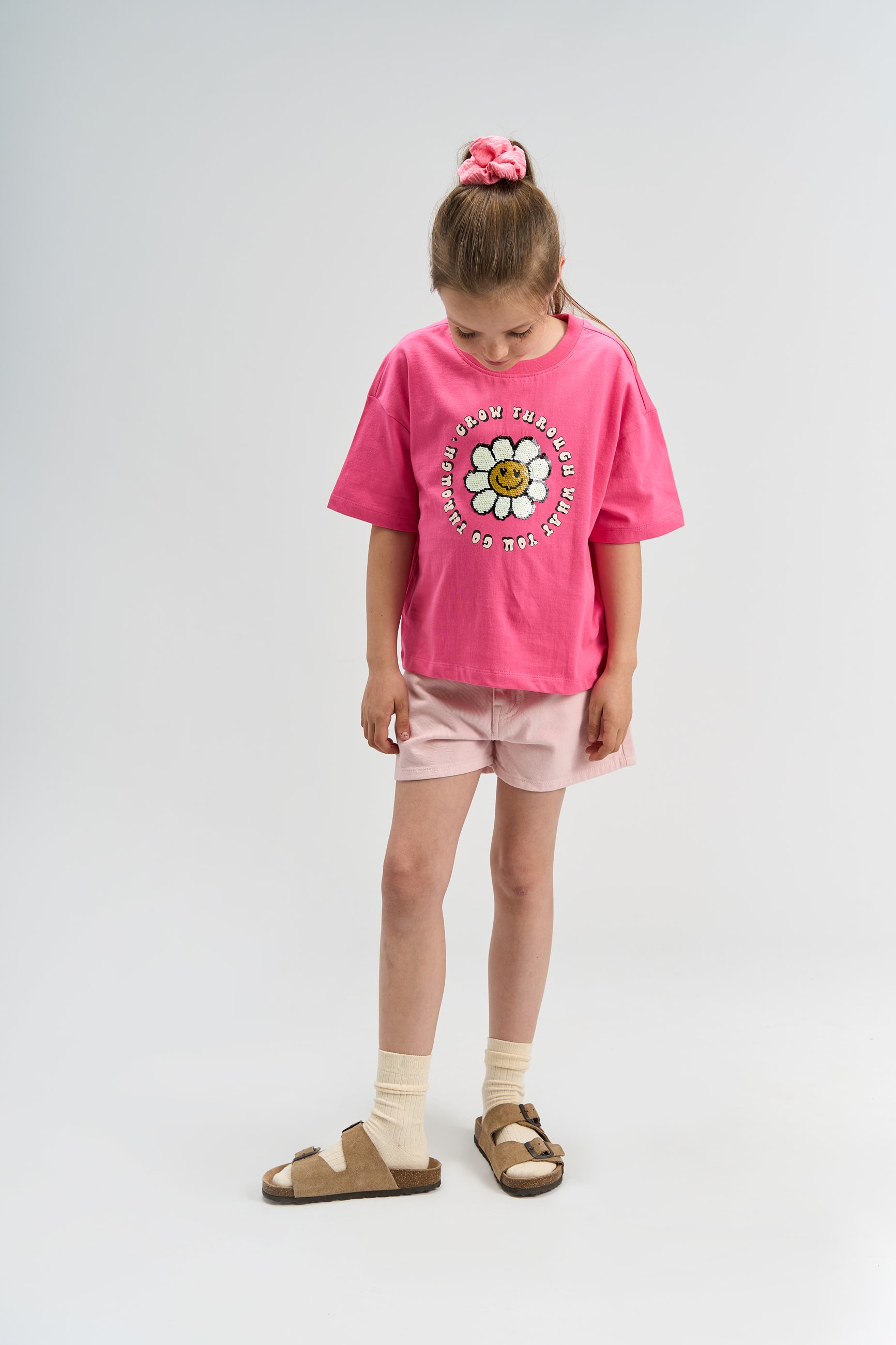 Skye Kortärmad Top Carmine Rose
