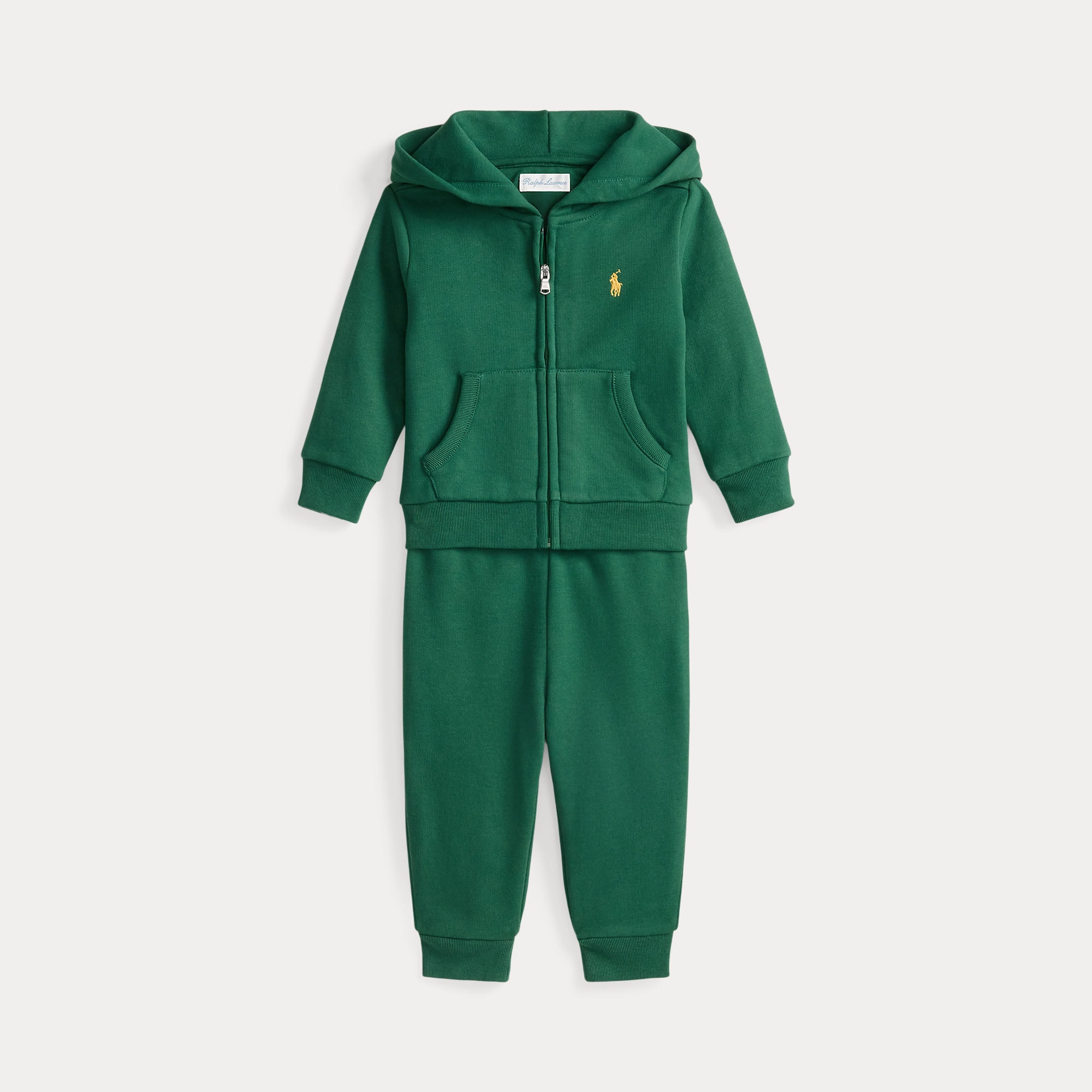 Huvtröja Och Byxor Kelly Green 