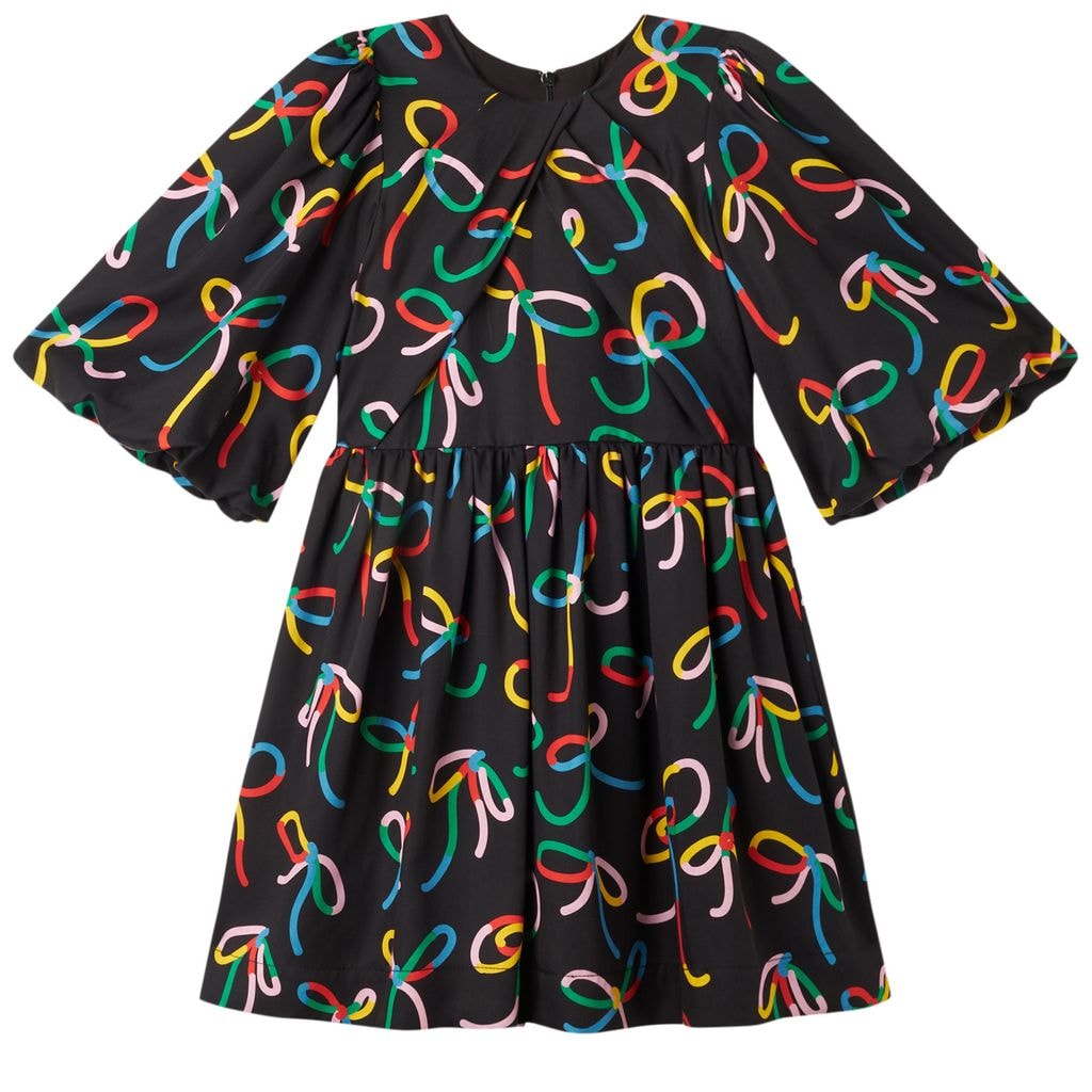Printed Dress Black
