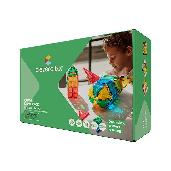 Curved Dome Pack Intense 47 Pieces Multicolor 