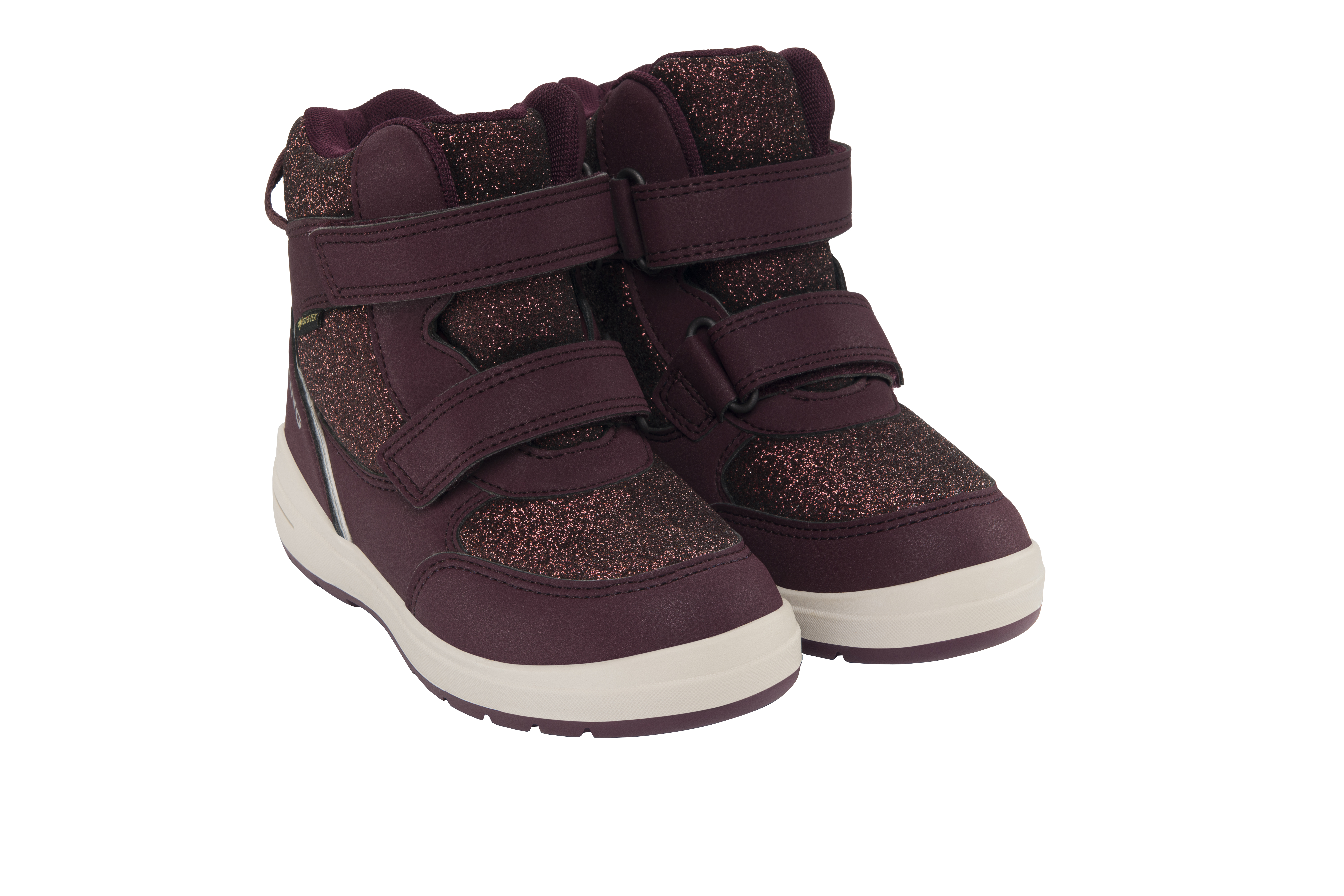 Fun Glitter Warm GTX 2V Vattentäta Skor Plum