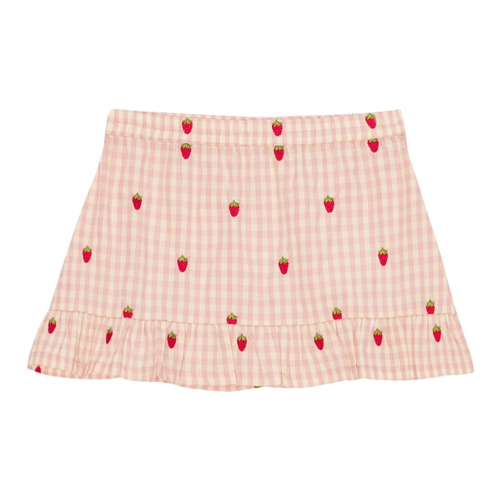 Dolly Skirt Pink Berry Gingham