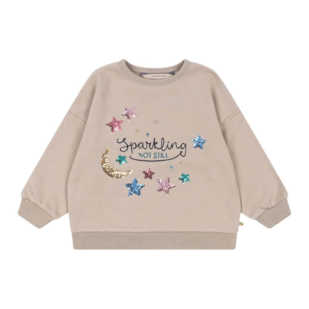 Lou Sequin Sweatshirt Ocs French Oak