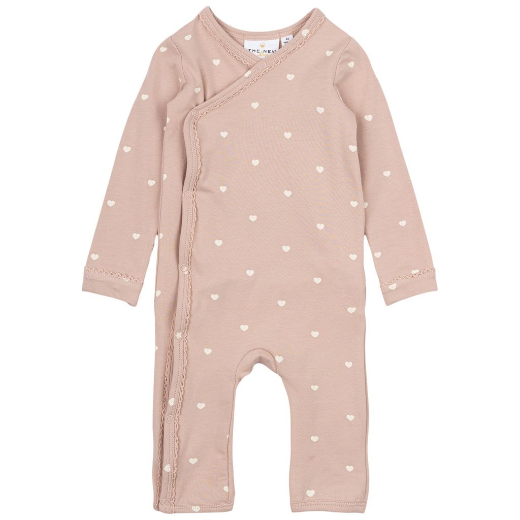 GOTS Nova Wrap Jumpsuit Adobe Rose