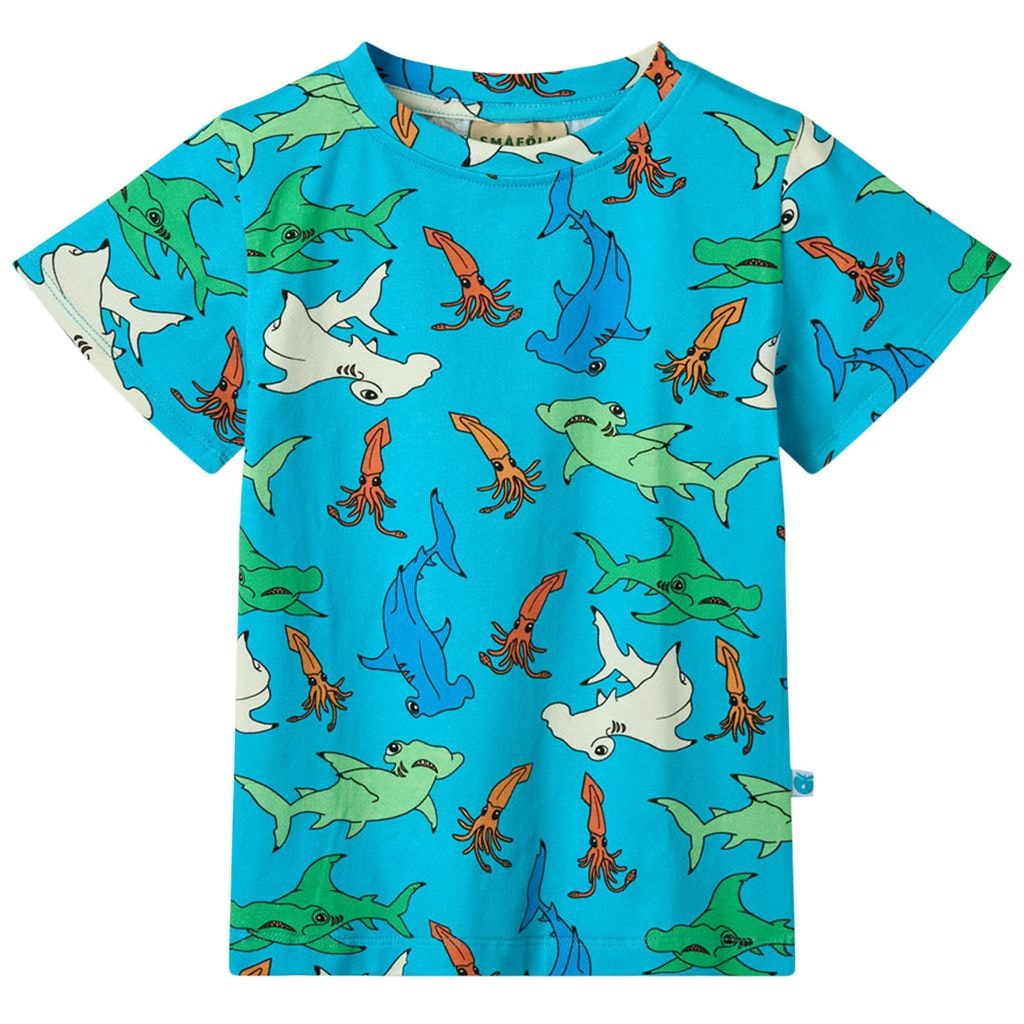 Hammerhead Sharks T-shirt Blue Atoll