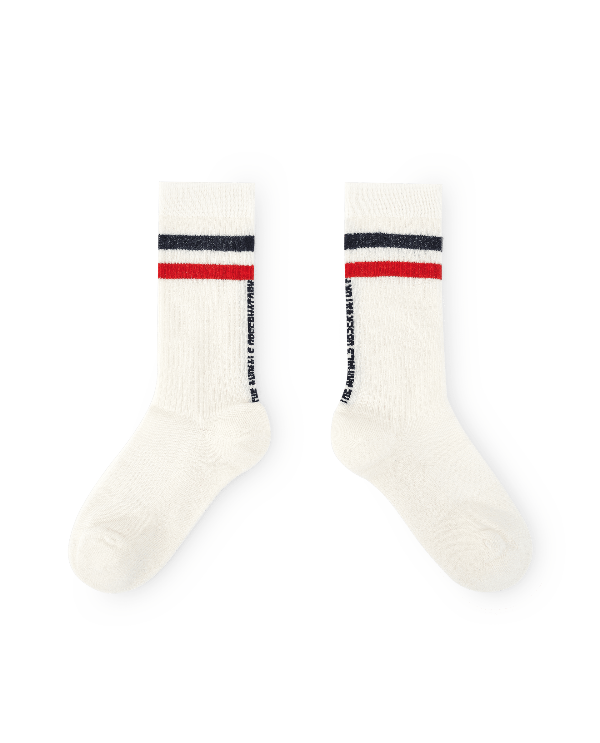 Skunk Socks Raw White