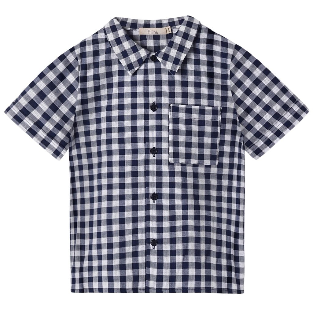 Zorro Short-Sleeved Shirt Insignia Sandshell Check