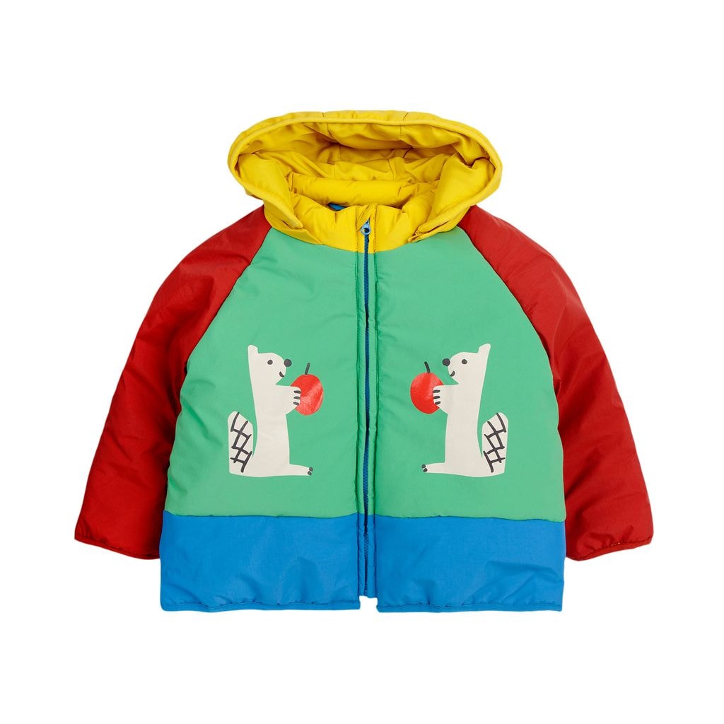 Hungry Squirrel Baby Jacket Green