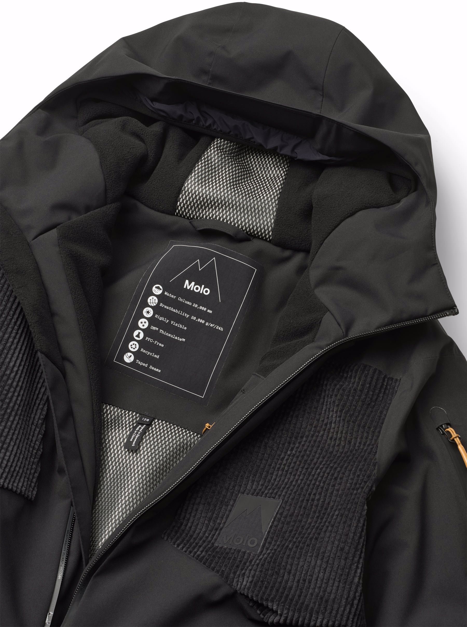 Alpine Vinterjacka Black