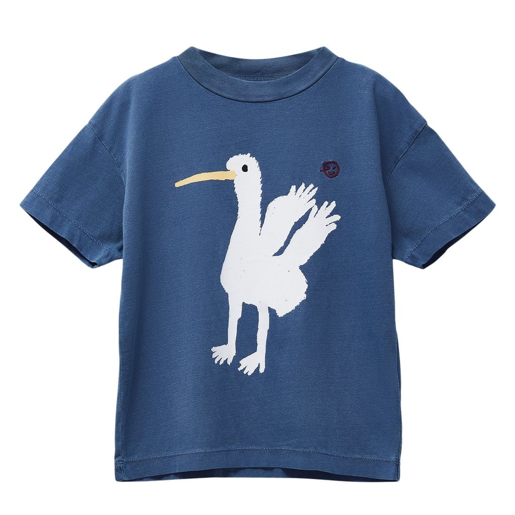 Kite T-shirt Navy Bird