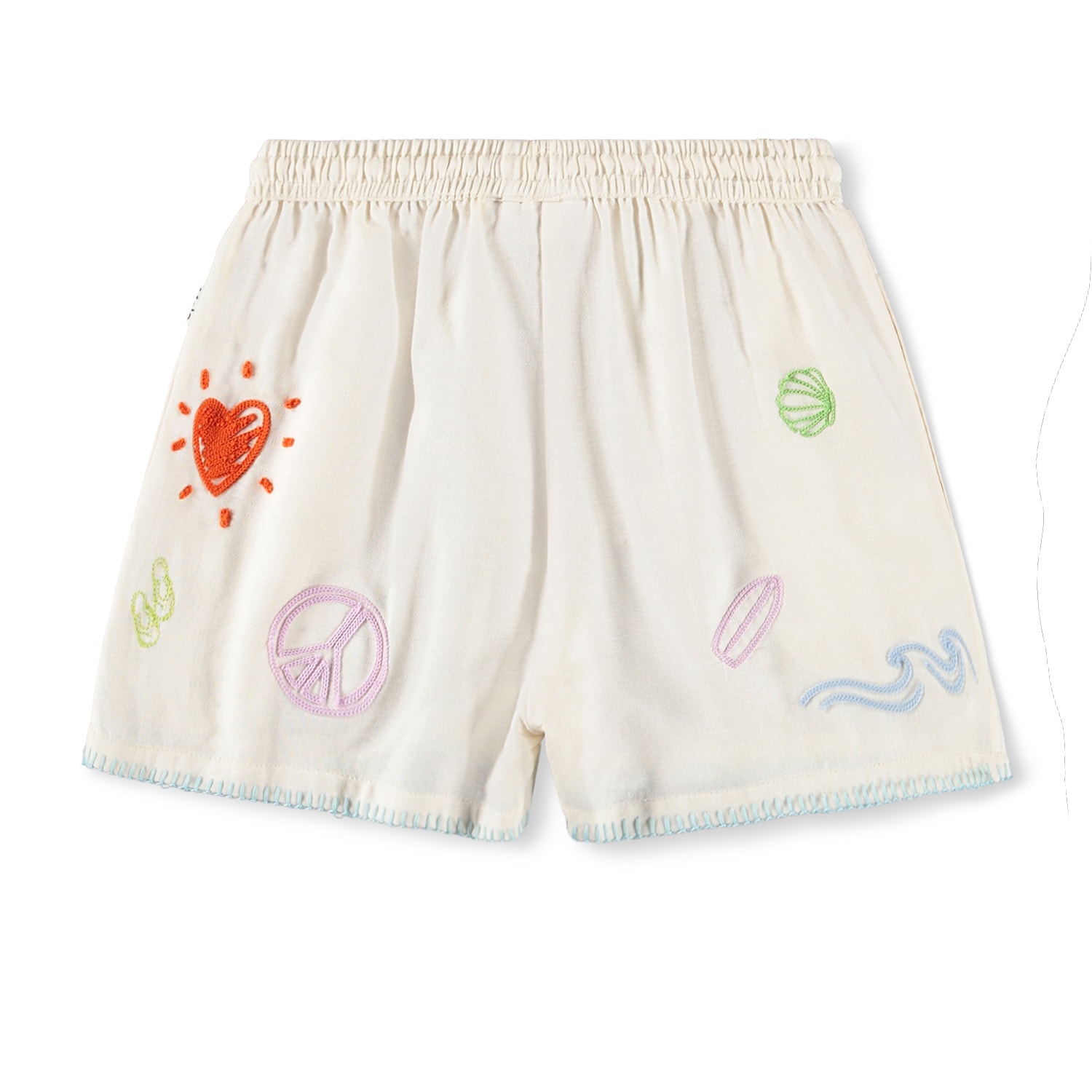 GOTS Annabella Shorts Whitecap
