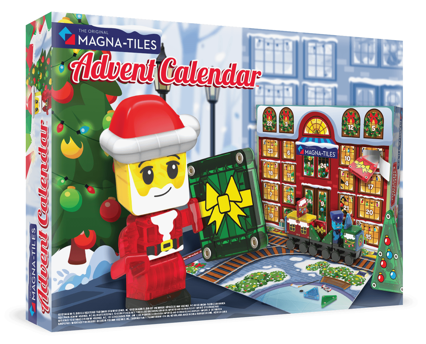 Advent Calendar Building Blocks Micro Mags Multi 
