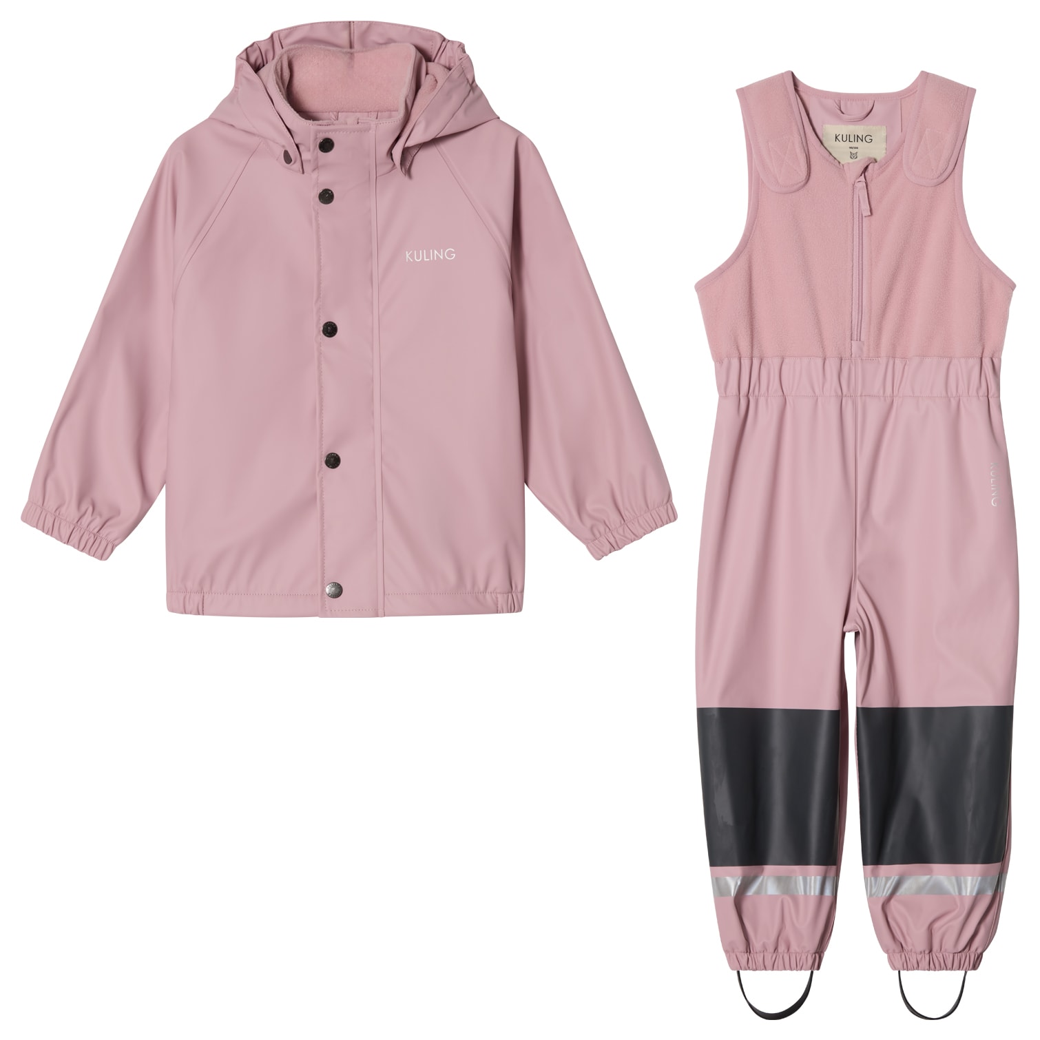 Ottawa Lined Rain Set Dusty Pink