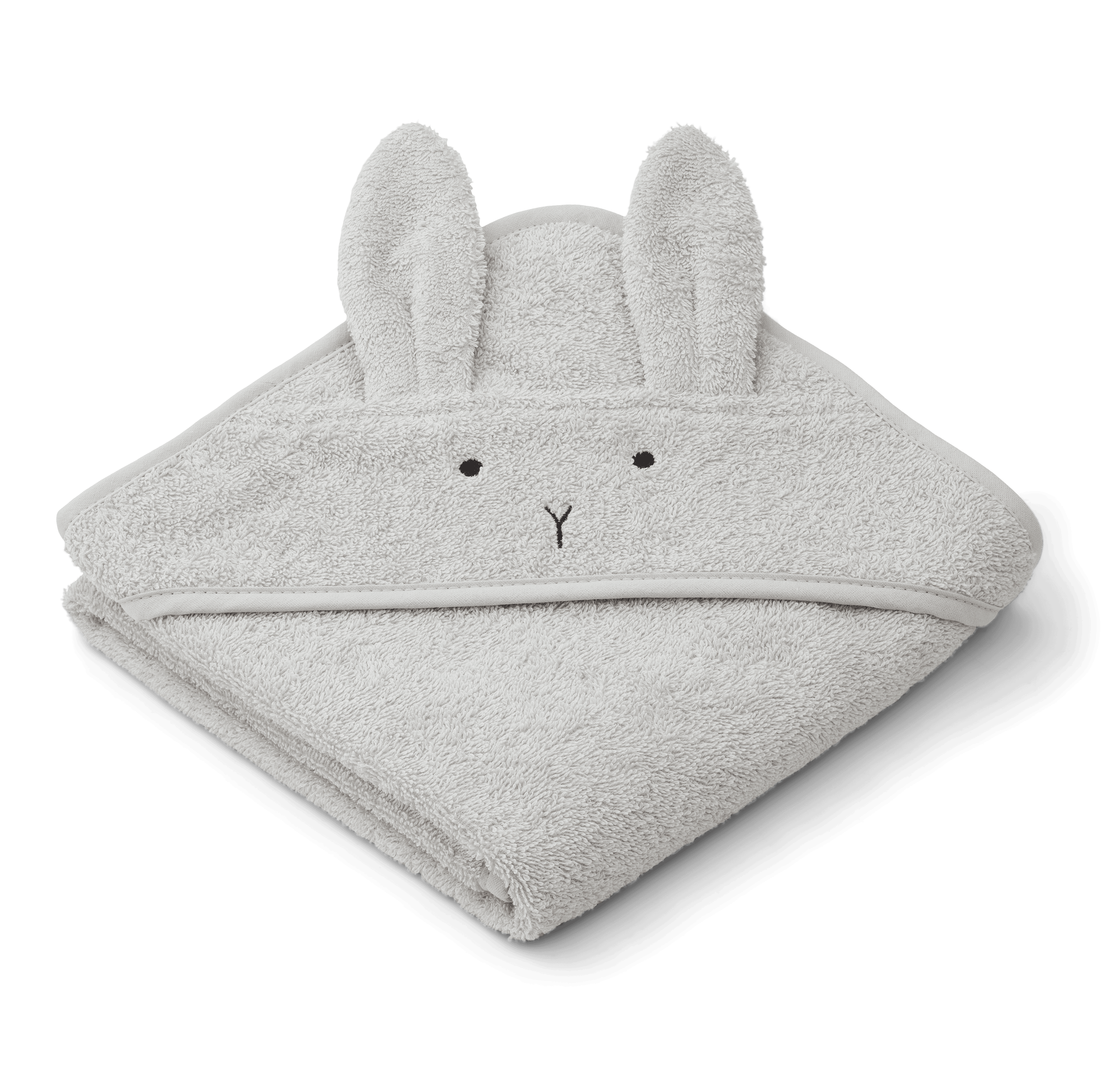 Albert Håndklæde Med Hætte Rabbit Dumbo Grey 