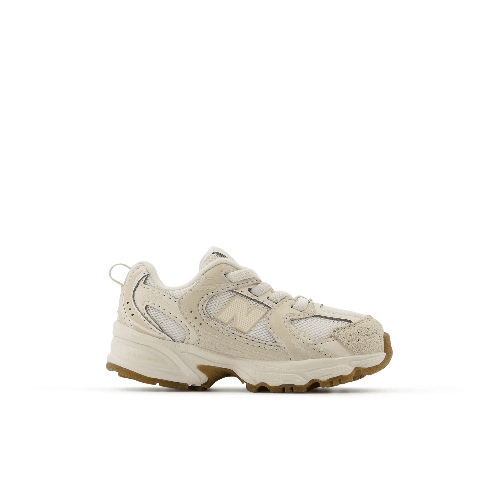 530 Kids Bungee Lace Sneakers Bisque