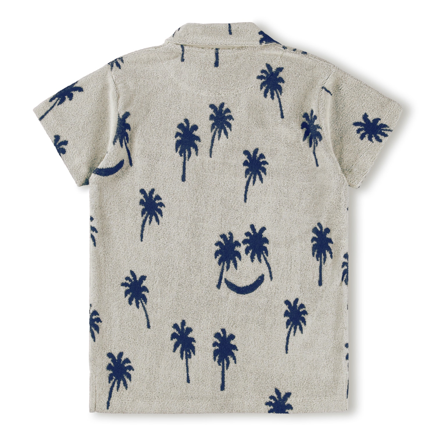 Randel T-shirt Palm Blue