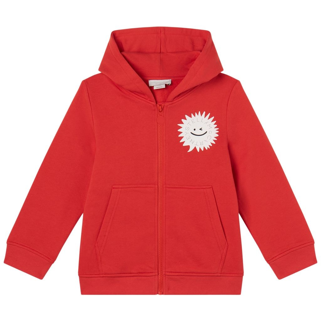 Graphic Hoodie Red