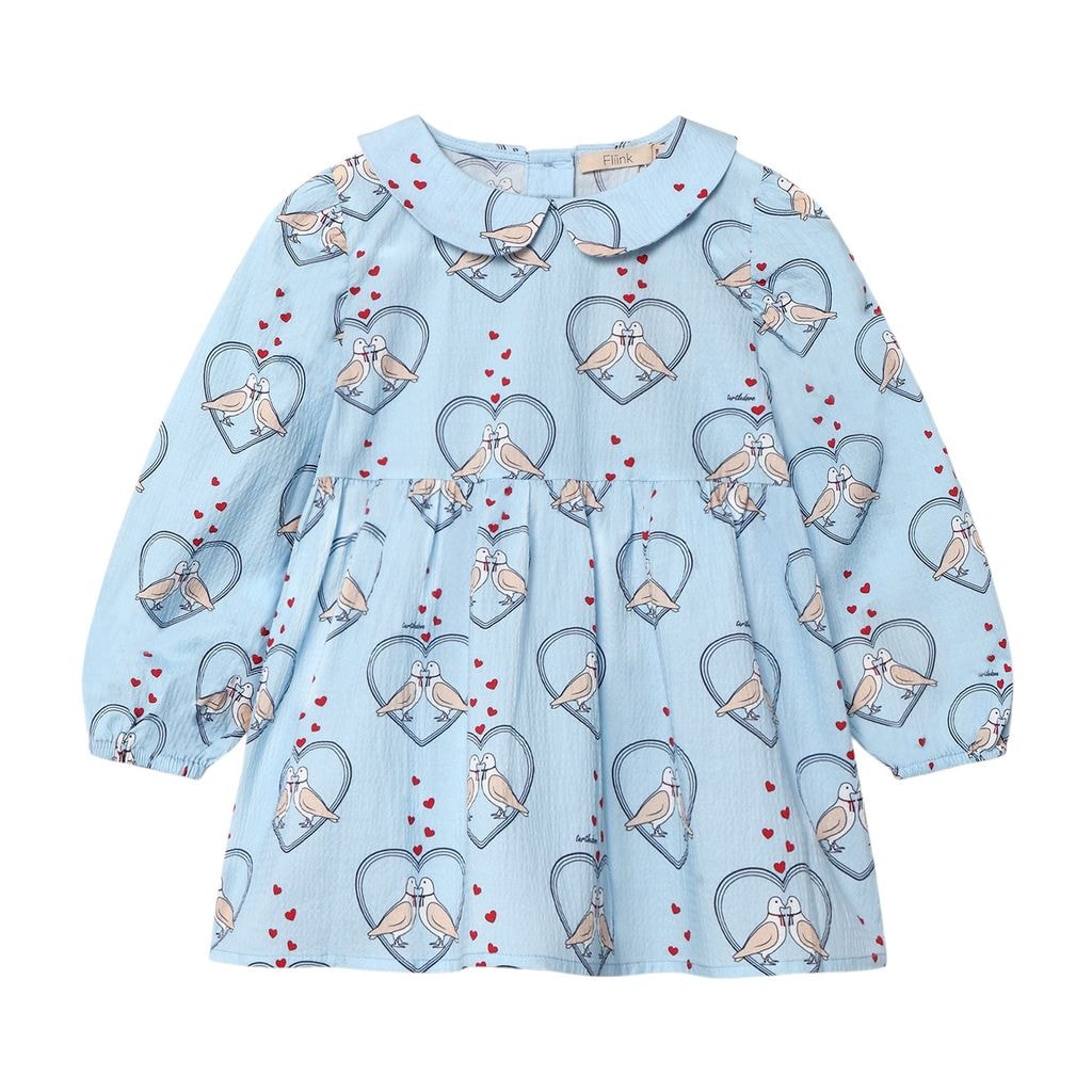 Colombe Long-Sleeved Tunic Dream Blue Aop