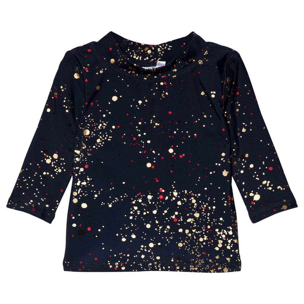 Astin Rash Guard Bubble Black Iris