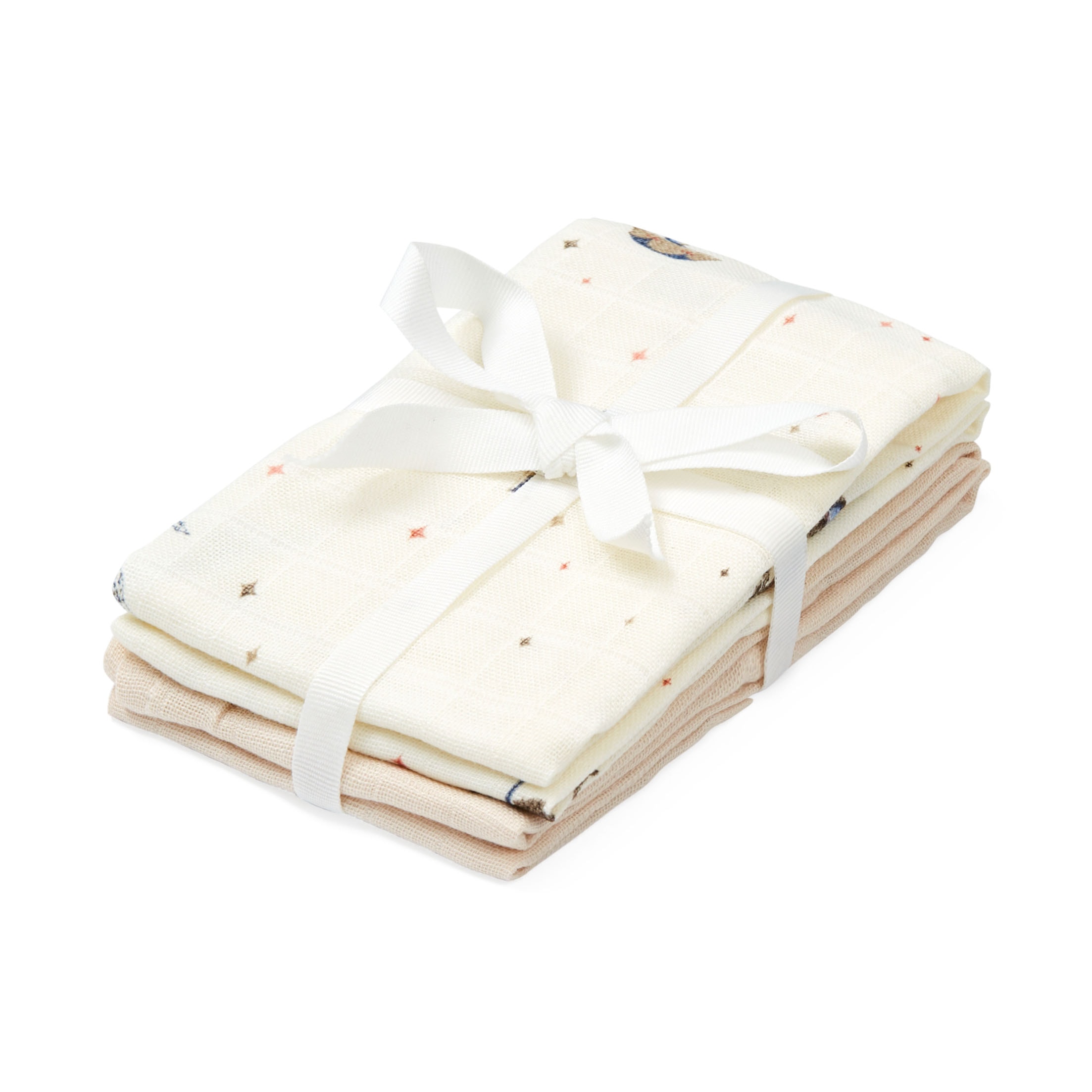 GOTS 4-pack Tvättlappar Carousel 