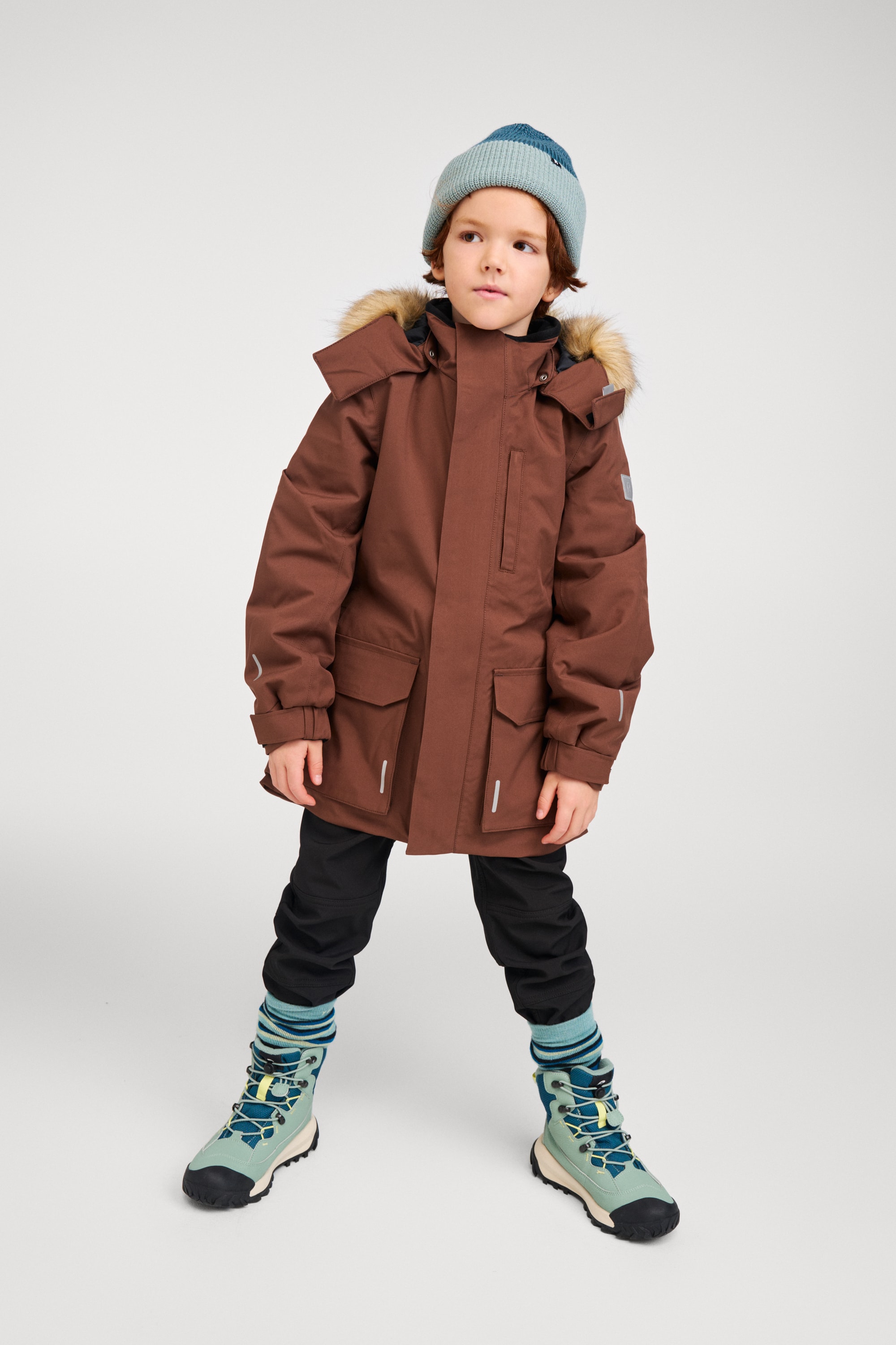 Ajaton ReimaTec Vinterjakke Umber Brown