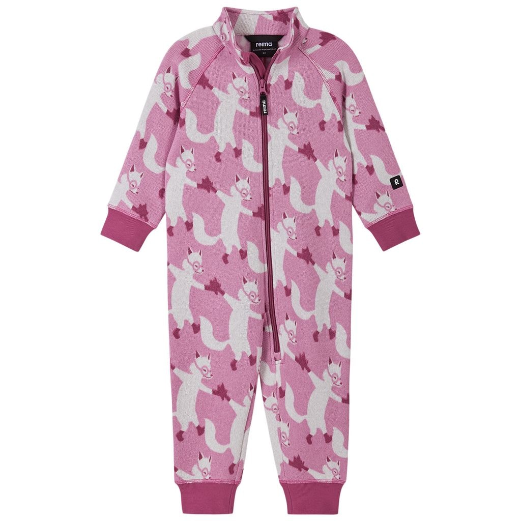 Fleece Overall Myytti-Mauve Pink