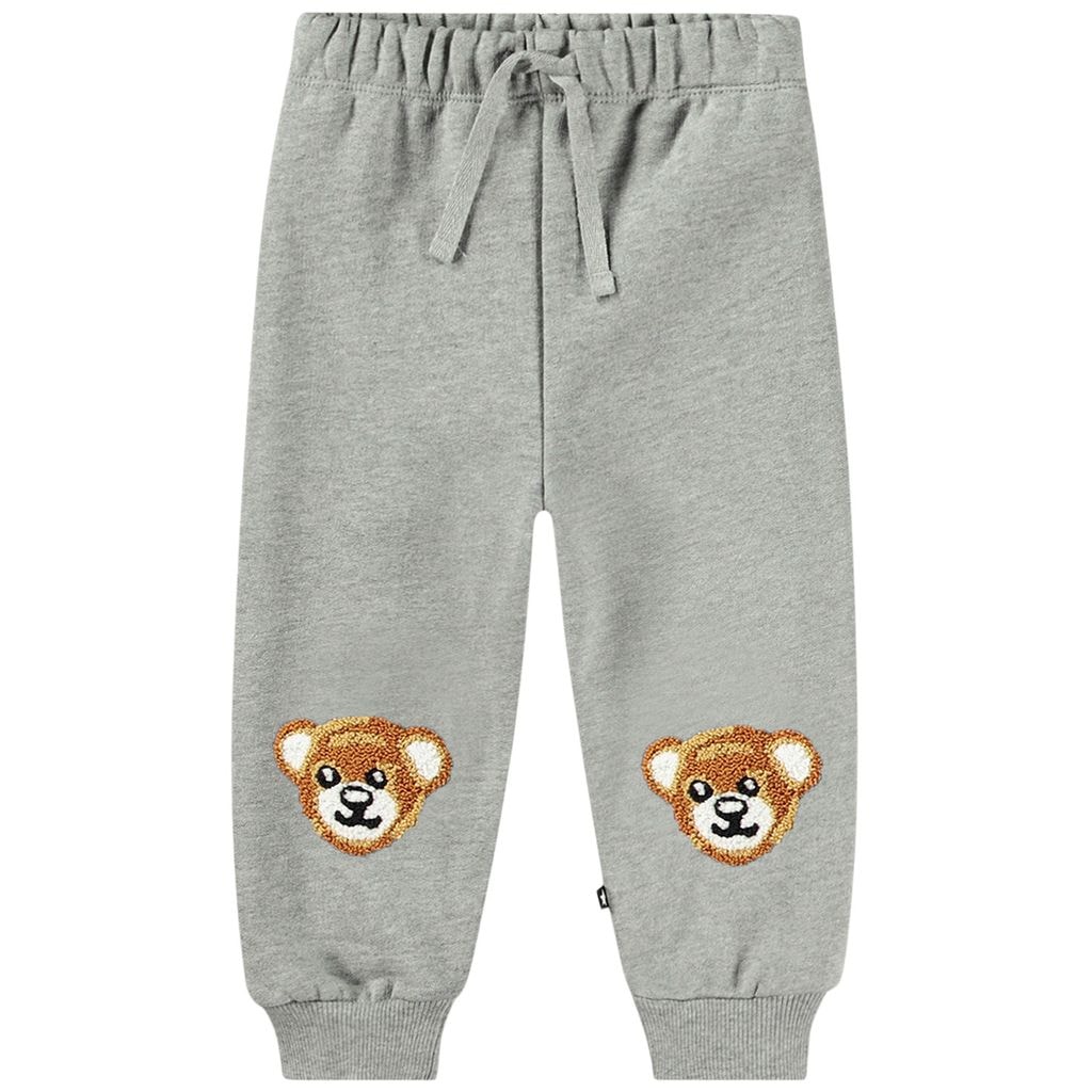 GOTS Simeon Joggingbukser Teddy Friend Gray
