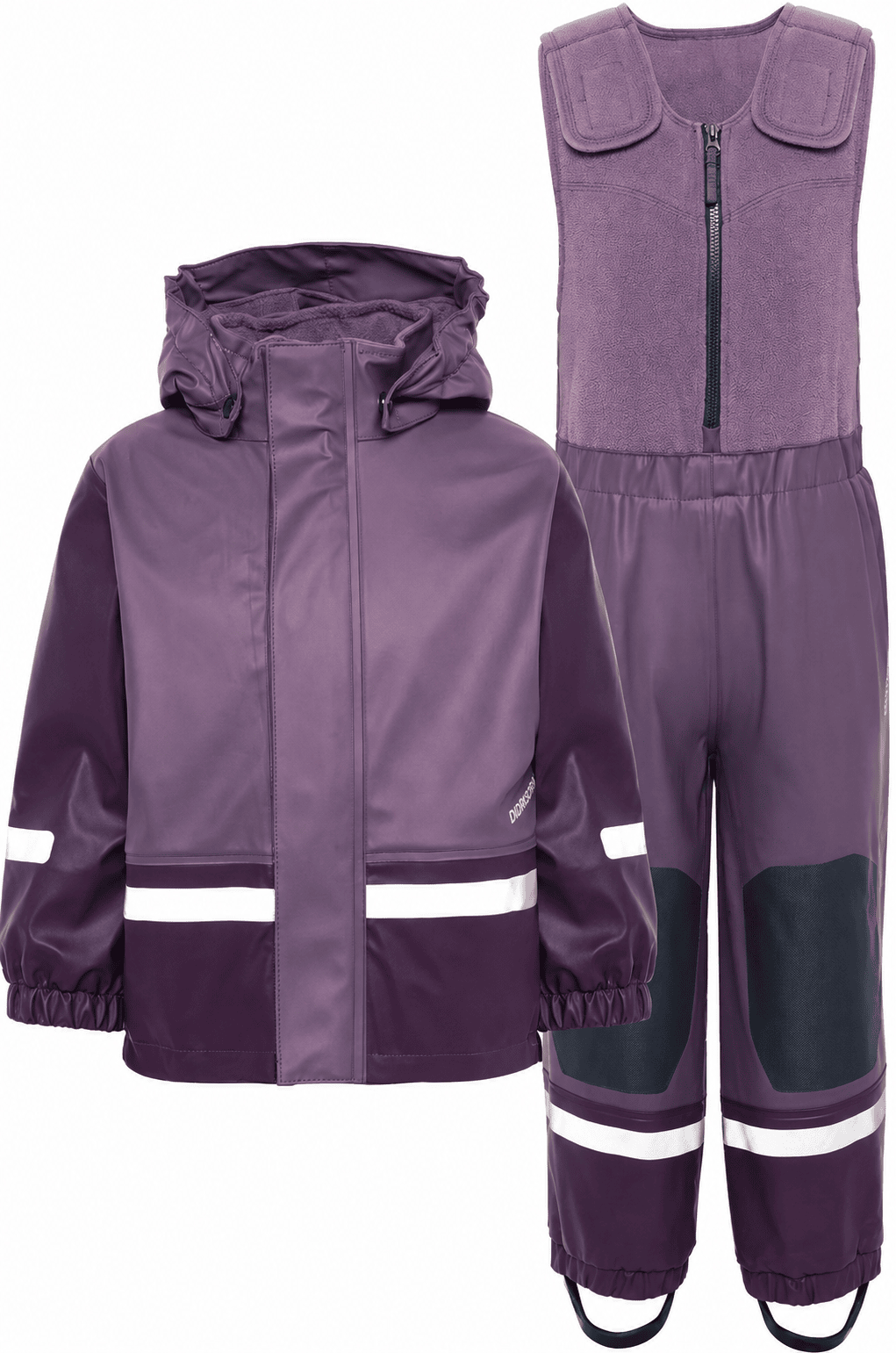 Boardman Fodrat Regnställ Eggplant