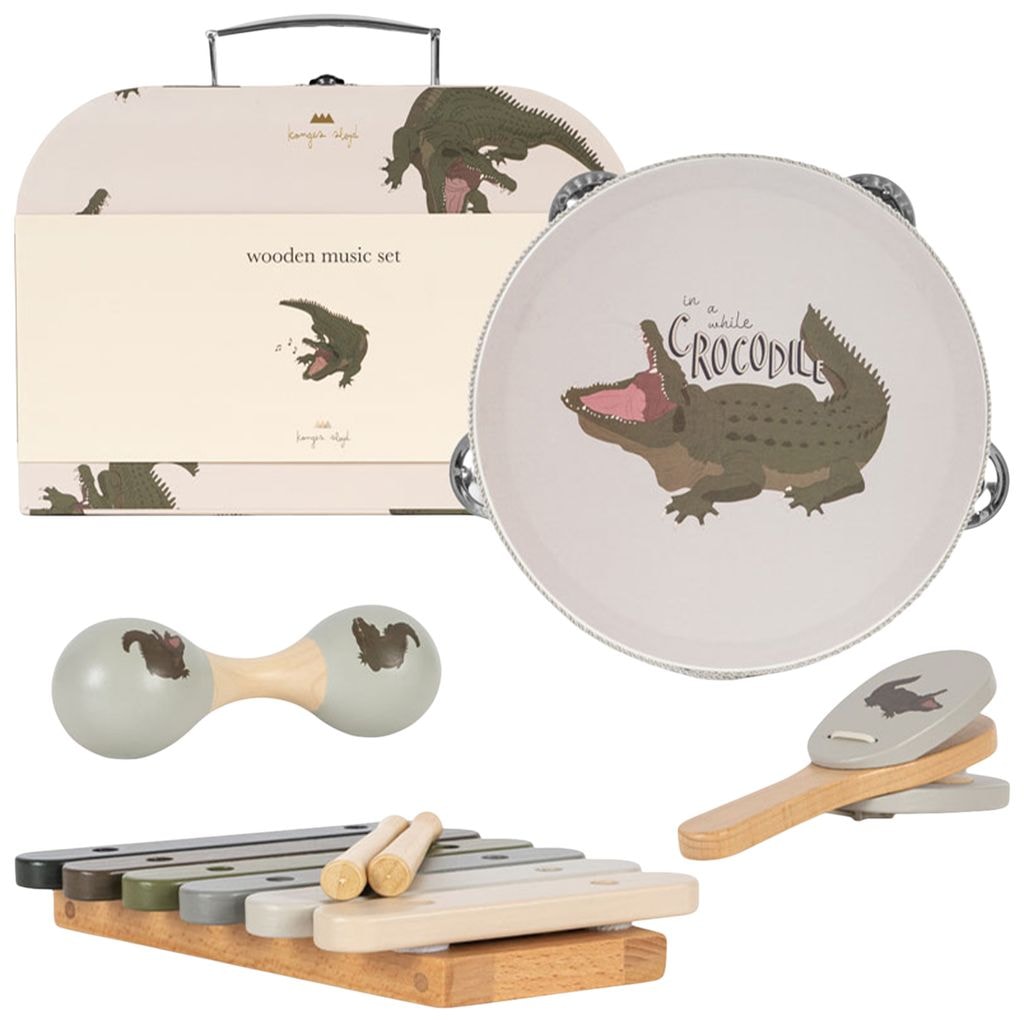Wooden Music Sets Crocodile