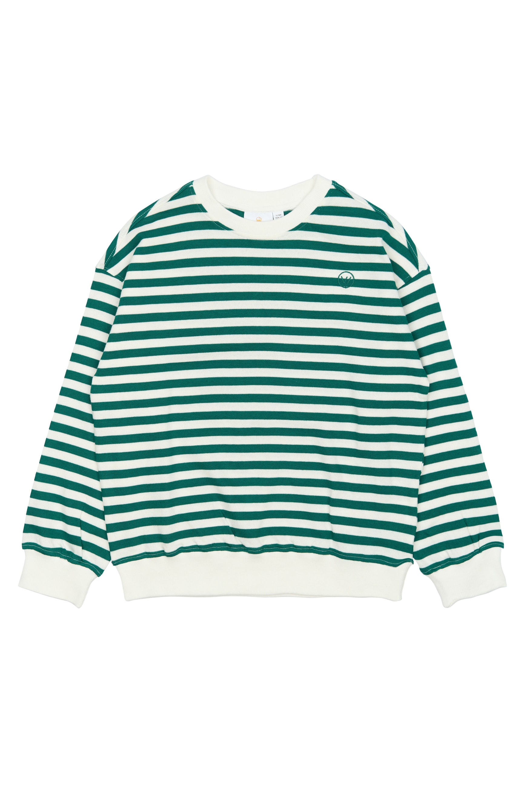 TNNero OS Sweatshirt Alpine Green Striped