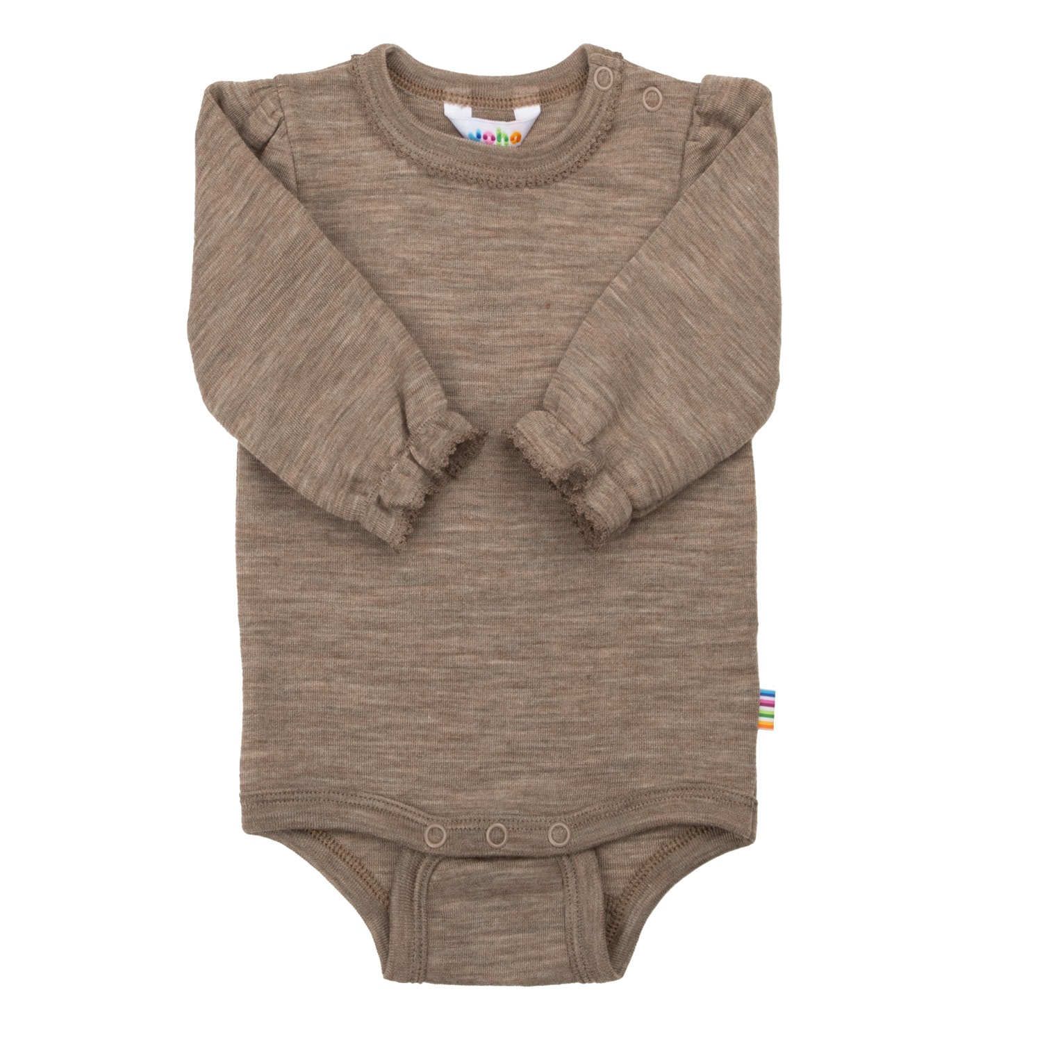 Wool Baby Body Beige Melange