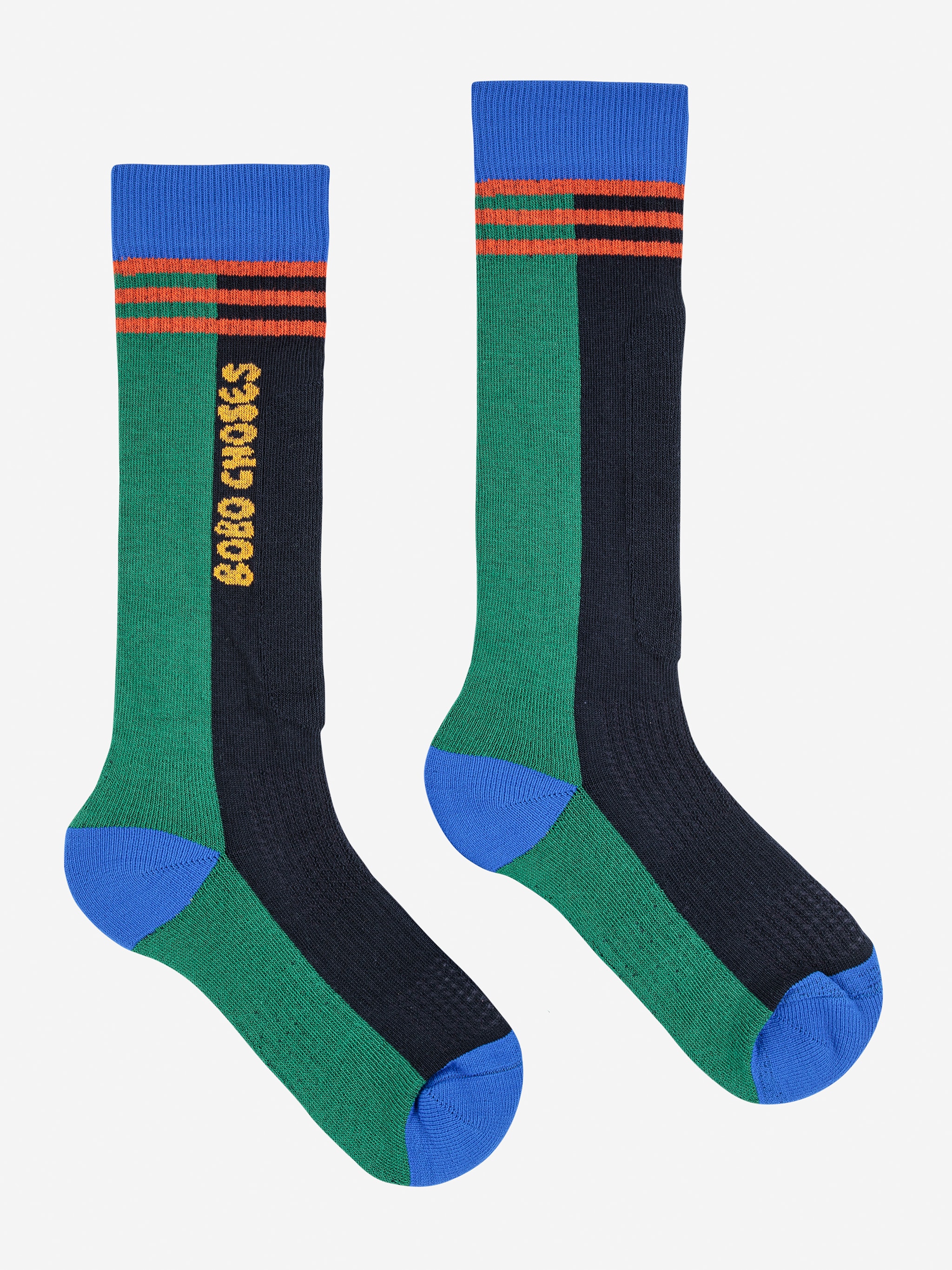 Bobo Choses Long Ski Socks Midnight Blue