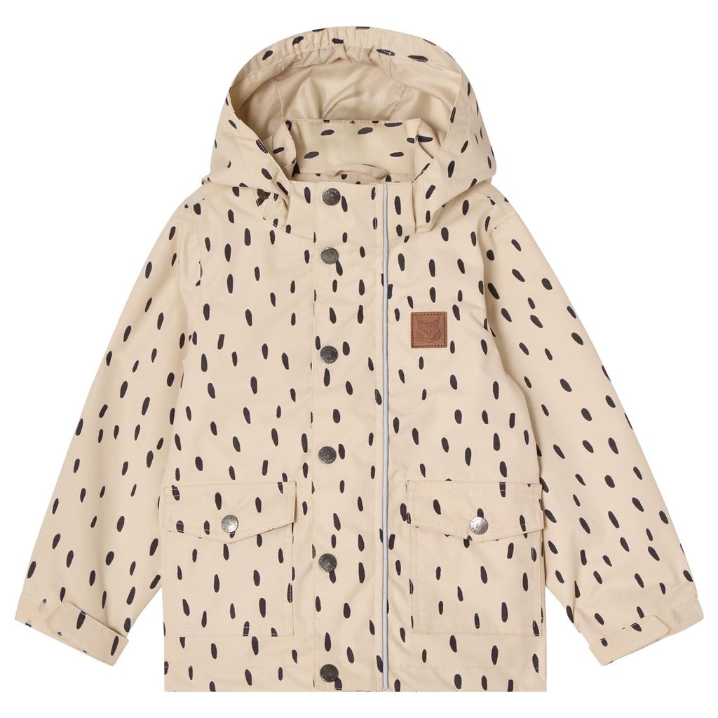 Stockholm Shell Takki Charcoal Dots